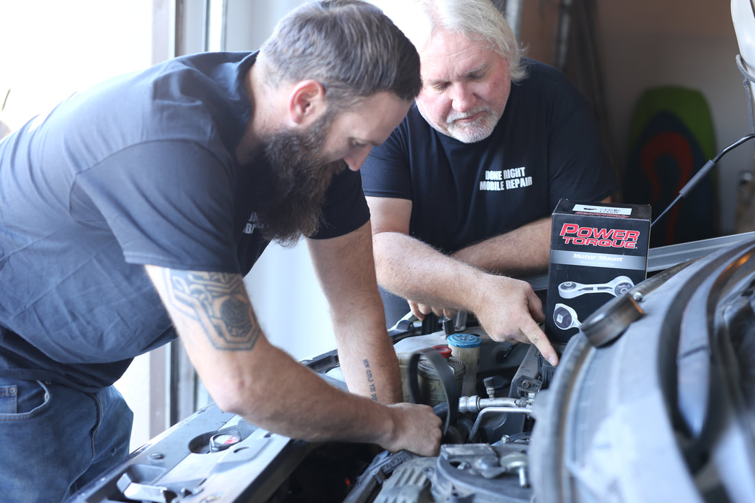 Steven Loui and Jake Mickelson — Done Right Mobile Repair team